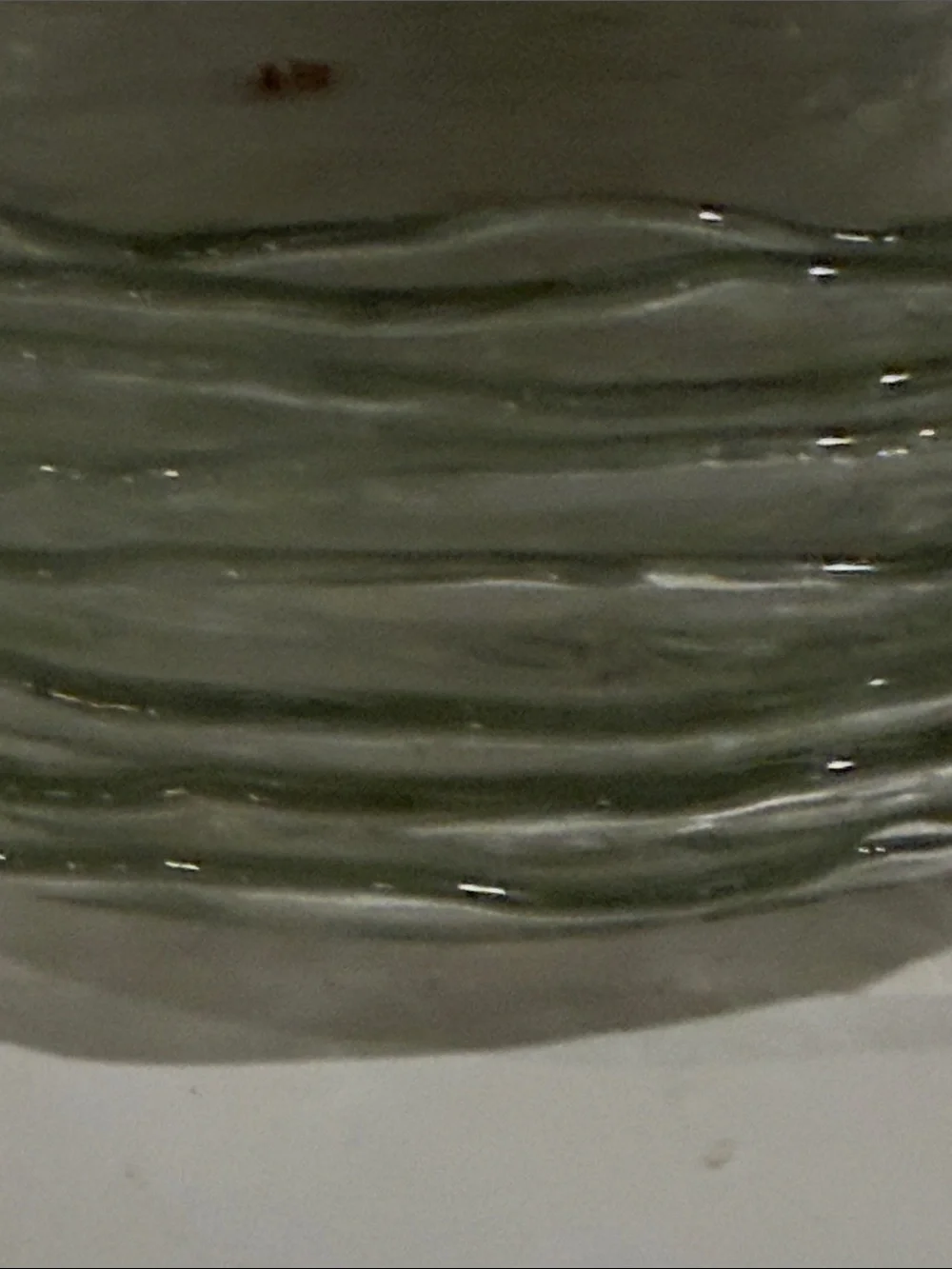 Vetretia Etrusca Clear Pressed Glass Floral Dinner Plates - Set of 8
